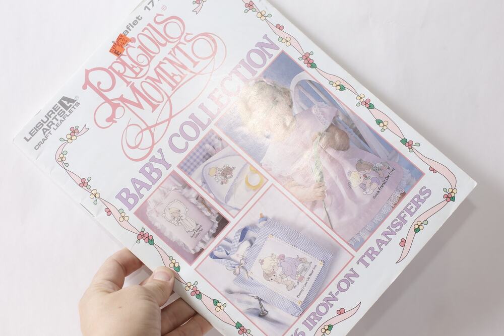Precious Moments Baby Collection 76 Iron-on Transfers Leaflet ~ 260917-WH 400